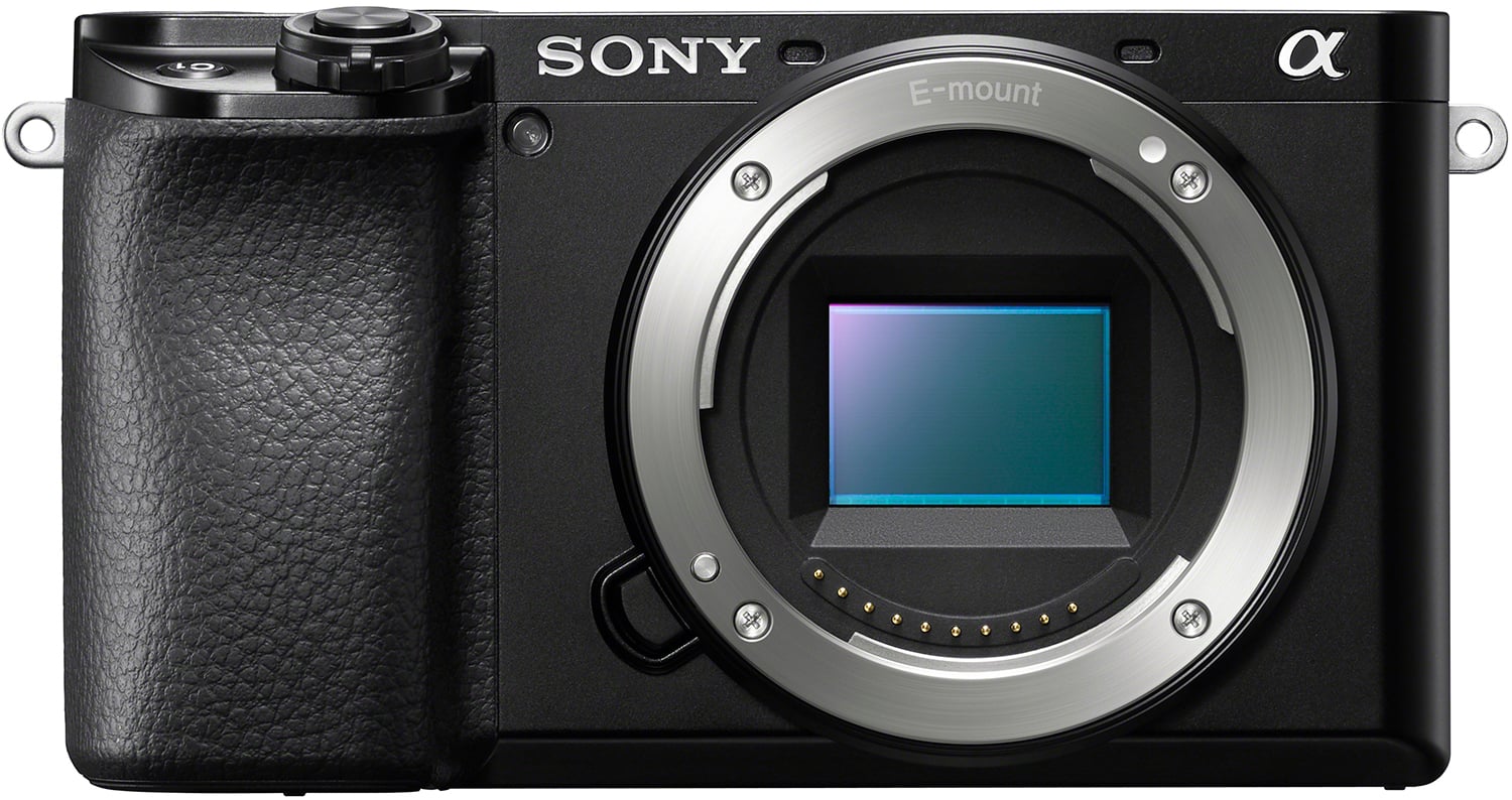 Sony - ILCE6100 24.2 MP Mirrorless Cameras - Black