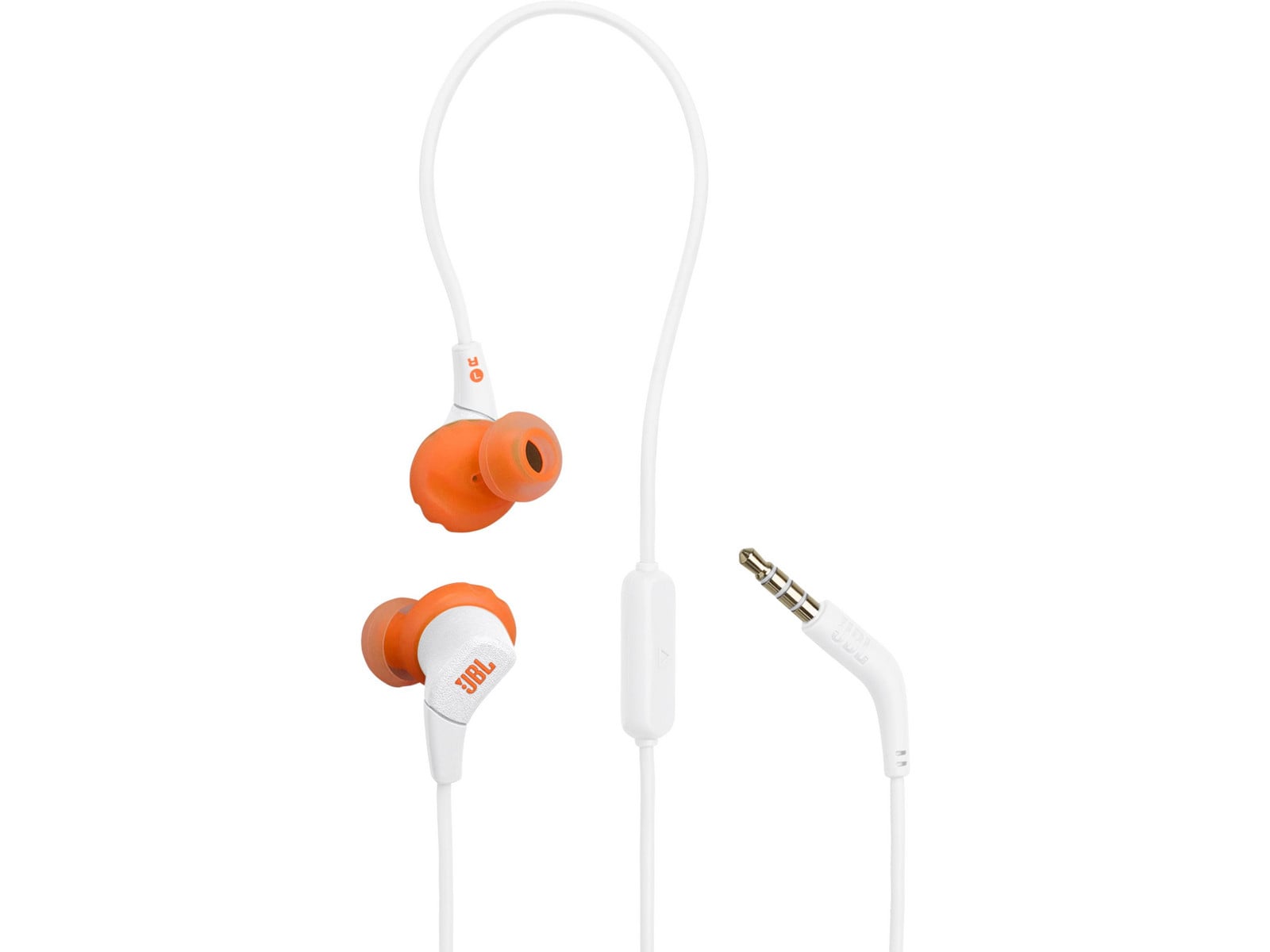 JBL - Endurance Run 3 In-Ear Headphones - White