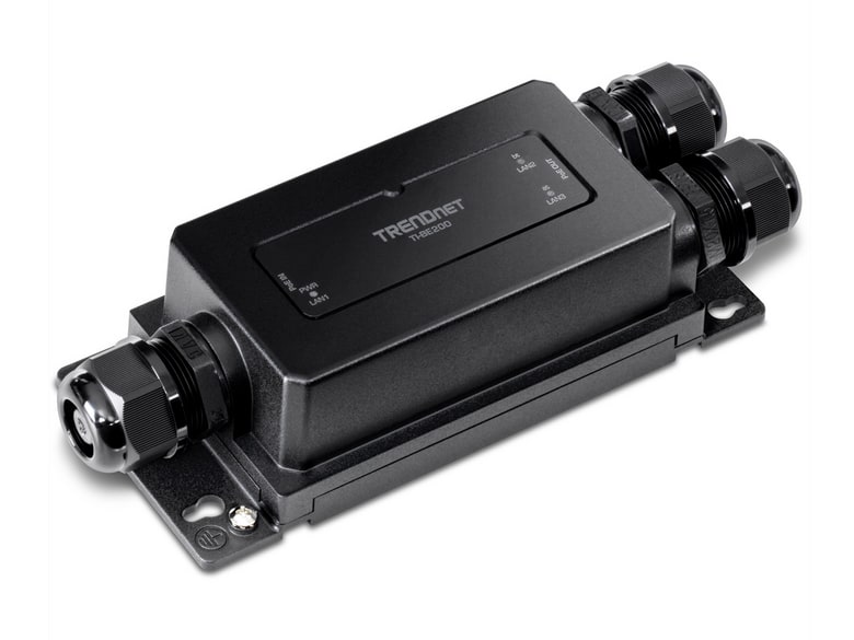 TRENDnet - TI-BE200 2-Port Industrial Outdoor PoE++ Extender PoE Switches