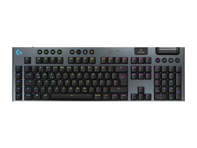 Logitech - G915 X Lightspeed Wireless Mechanical Keyboards - Black (UK)