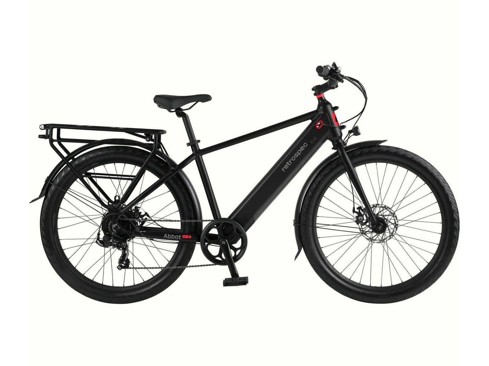 Retrospec - Abbot Rev 2 Matte Black Electric Bikes