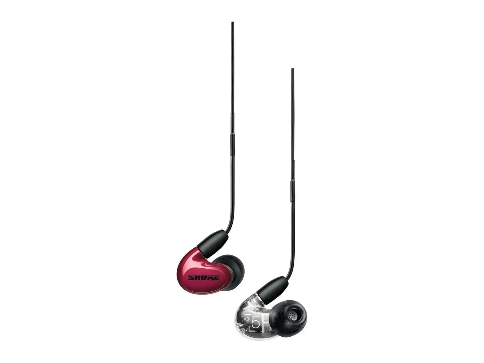 Shure - Aonic 5 Sound-Isolating In-Ear Headphones - Red