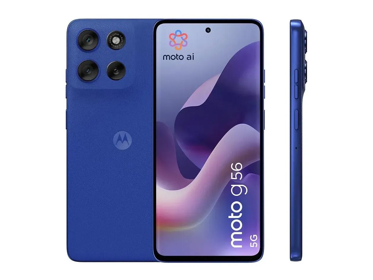 Motorola - Moto G56 5G 256GB - Pantone Dazzling Blue