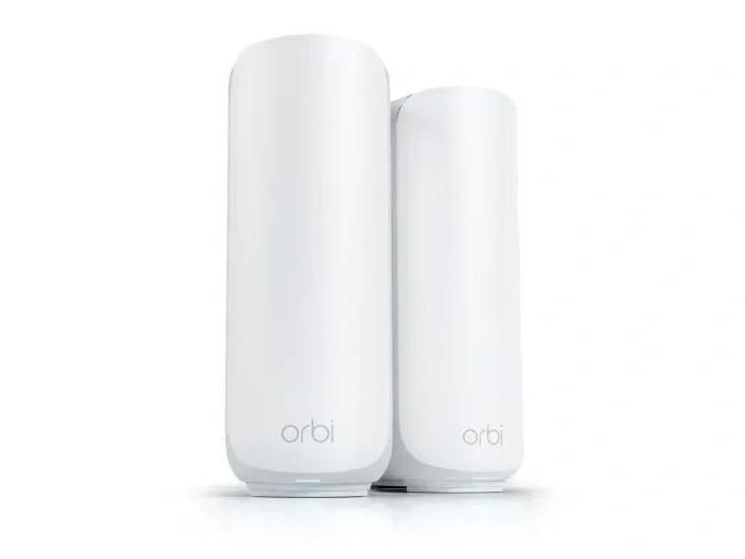 Netgear - Orbi RBE372 Dual-Band Wi-Fi 7 (802.11be) Router + 1 Satellite Mesh Wi-Fi Systems
