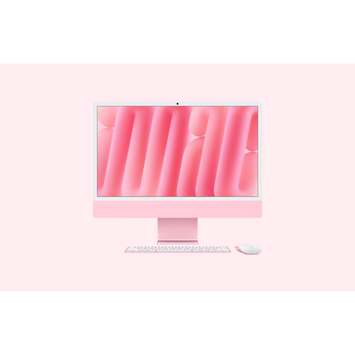 Apple - iMac 24" All-in-One Desktop - M4 chip - 10-core CPU - 10-core GPU - 16GB Memory - 512GB SSD - Pink