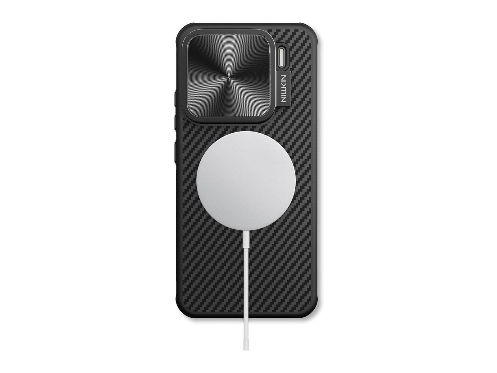 Nillkin - MagSafe Compatible Kevlar Case with Camera Cover - Xiaomi 15