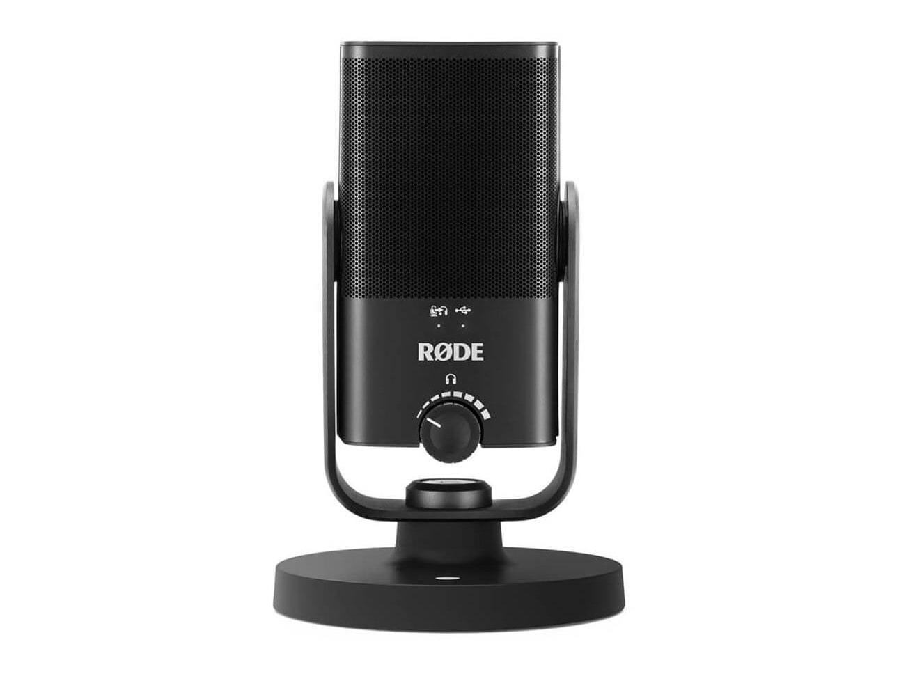 Rode - NT-USB Mini Microphone USB Studio-Quality Microphones - Black