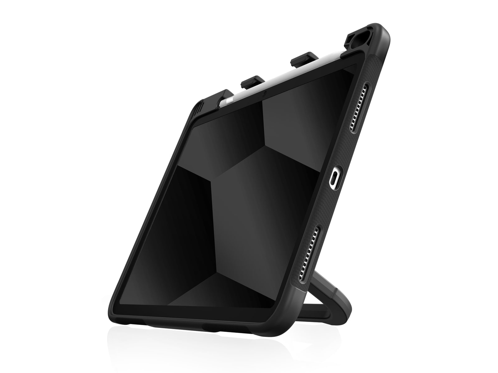 STM Goods - Dux Swivel Case for iPad (A16) / 10th gen / 9th/8th/7th gen - Black