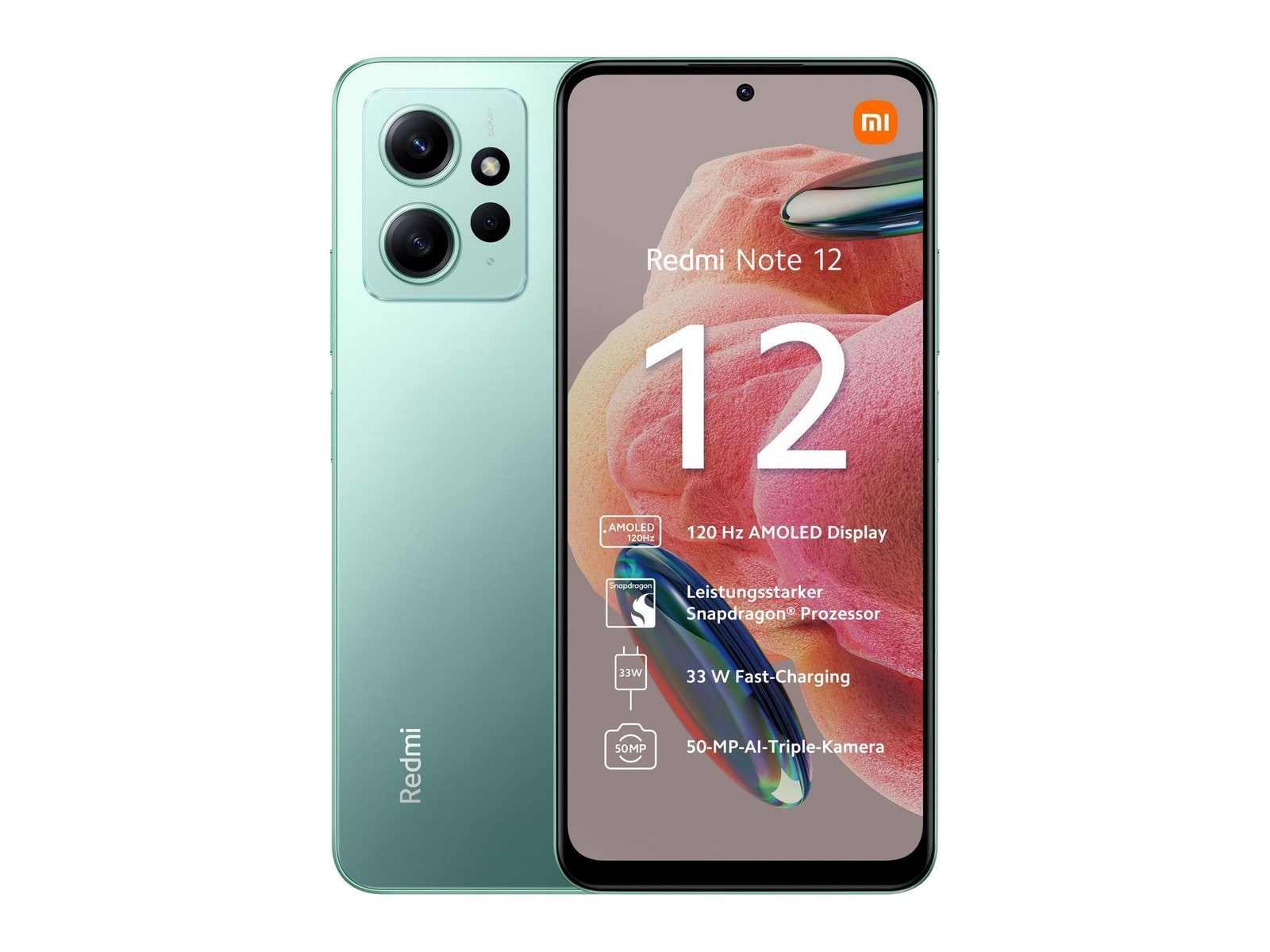 Redmi - Note 12 128GB - Mint Green