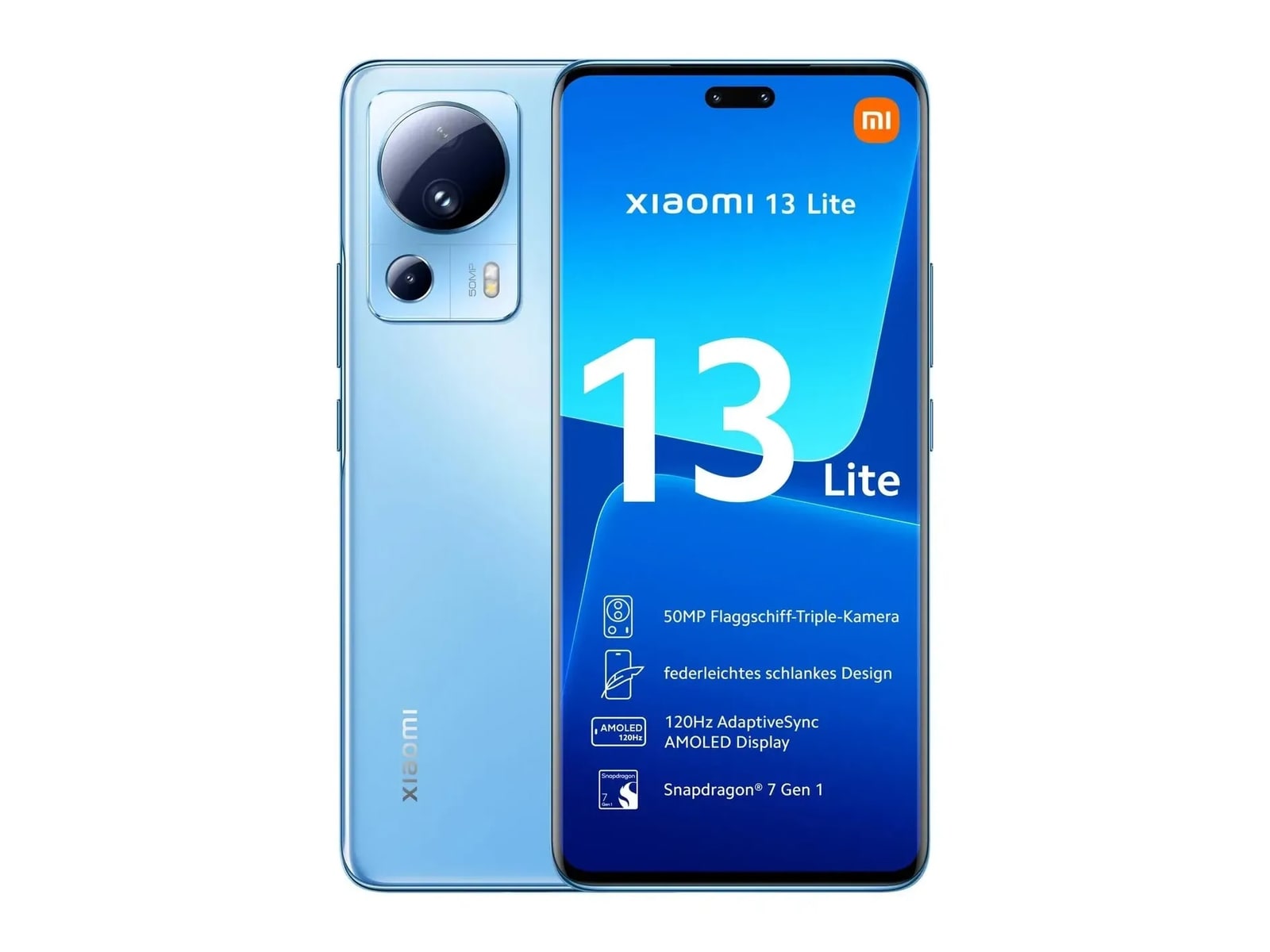 Xiaomi - 13 Lite 5G 128GB - Blue