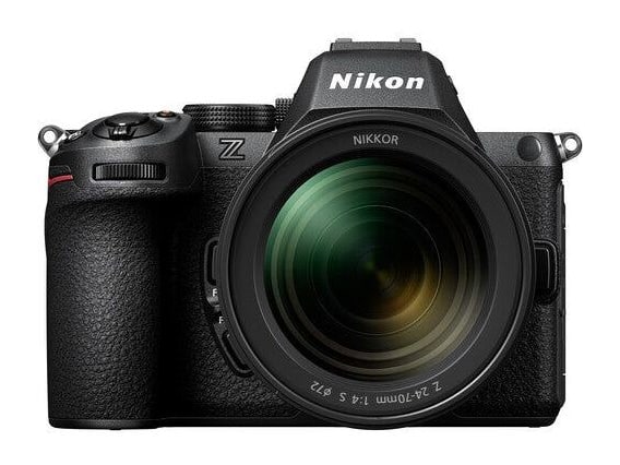 Nikon - Z5II 24.5MP Mirrorless Cameras with 24-70mm f/4 Lens - Black