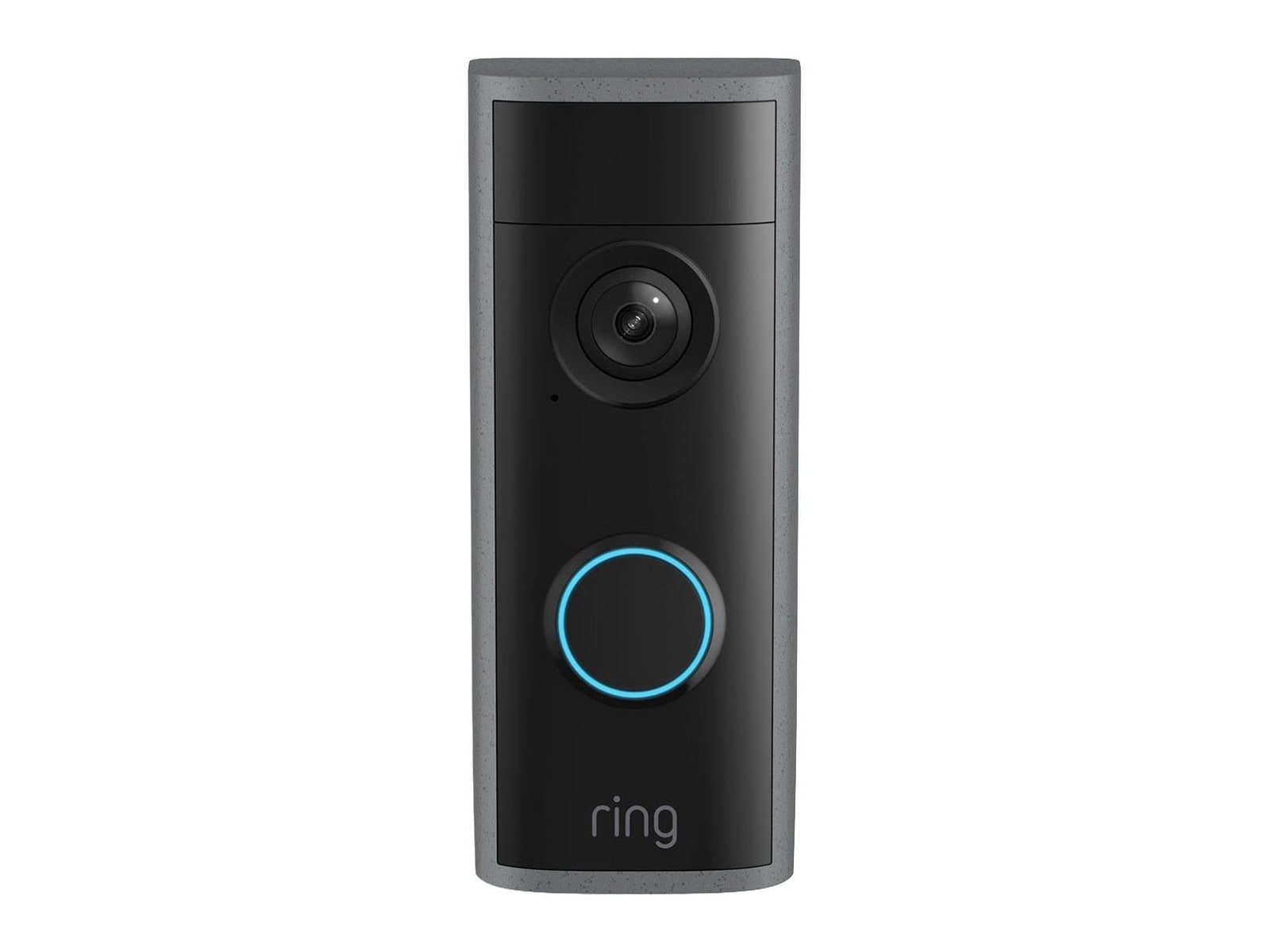 Ring - Peephole Cam With Retinal 2K Security Camera Speckled Gray Security Cameras