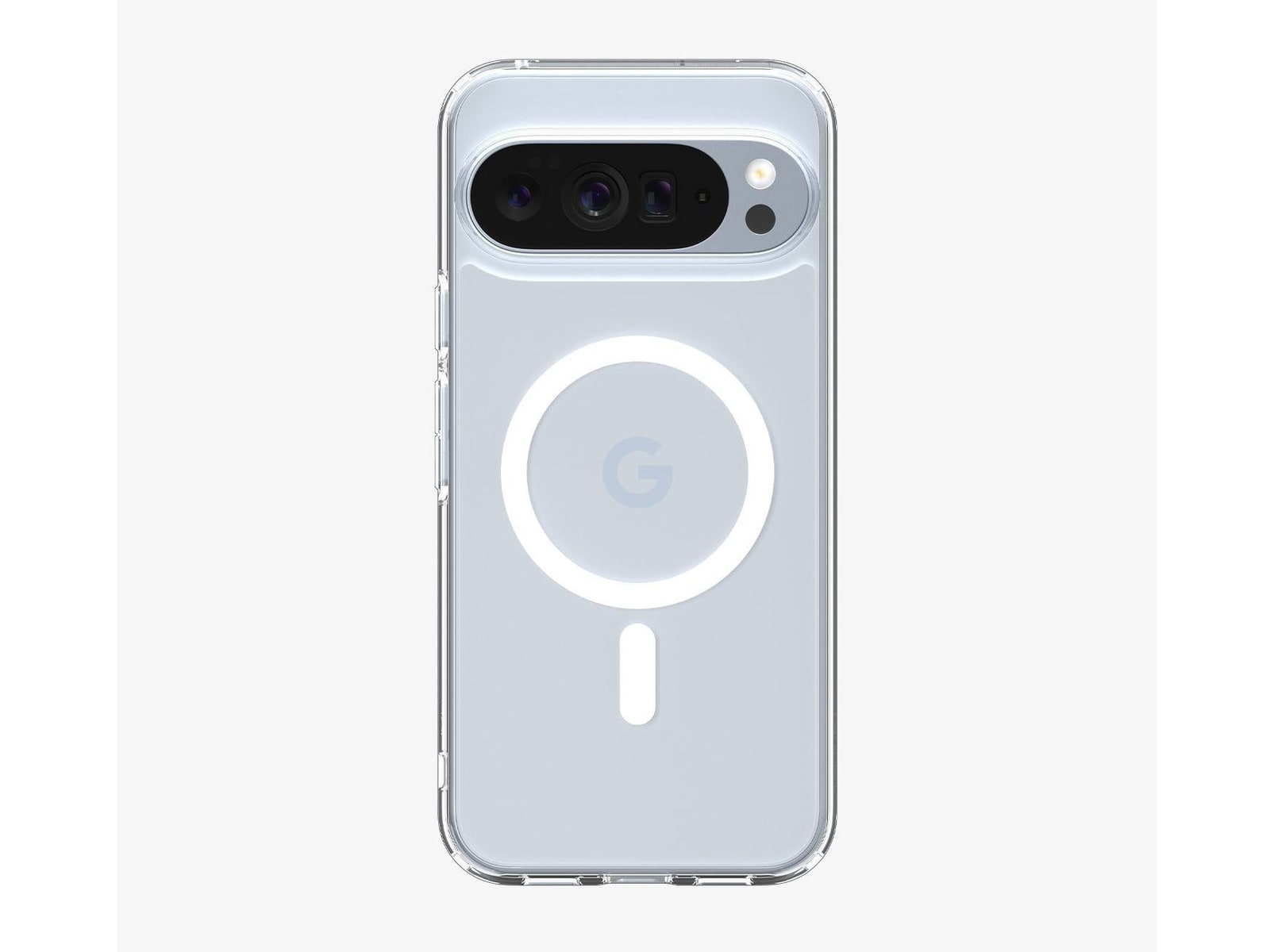 Spigen - Ultra Hybrid Metal Ring (Mag Fit) - Pixel 10 Pro XL - Clear White