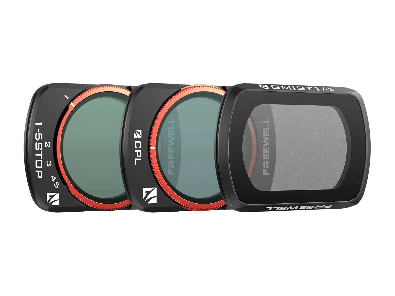 Freewell - DJI Osmo Pocket 4/3/Xtra Muse Filters Must Have 3Pack Camera Accessories