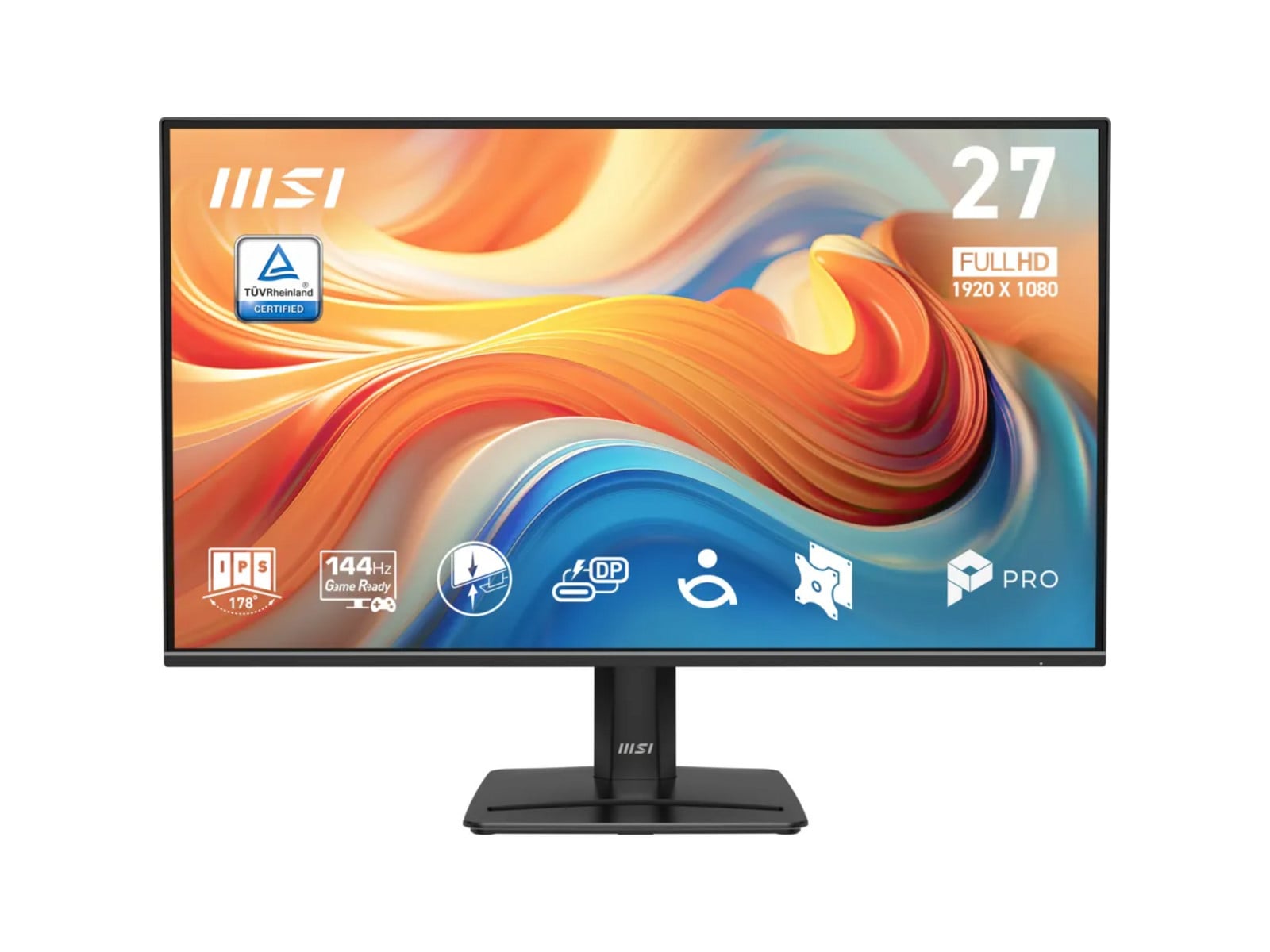 MSI - 27" PRO MP272 E14C Full HD 144Hz Professional Monitors