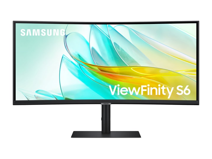 Samsung - 34" ViewFinity S6 S65UC UWQHD 100Hz Ultrawide Monitors (EU)