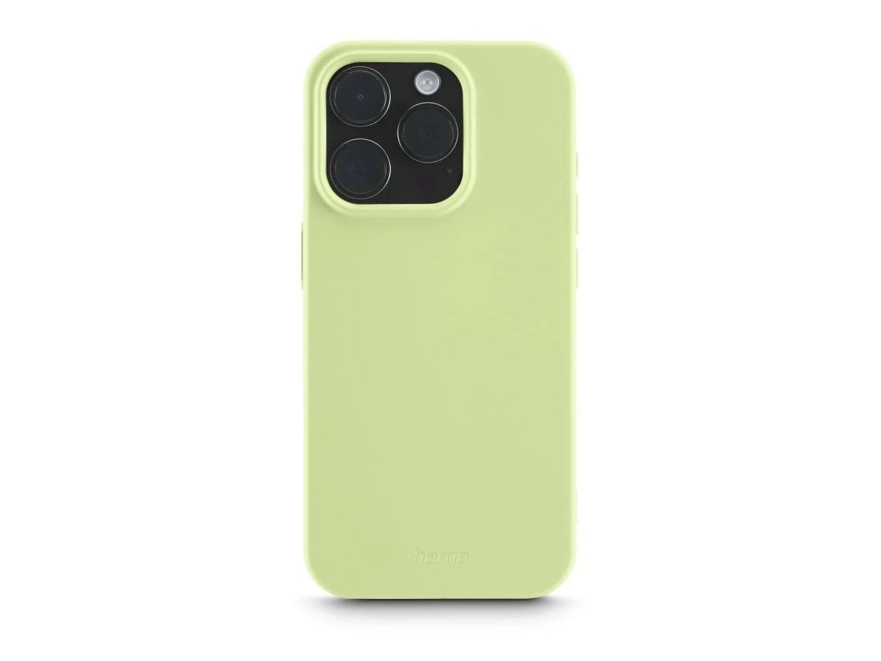 Hama - Fantastic Feel Cover - Apple iPhone 15 Pro - Green