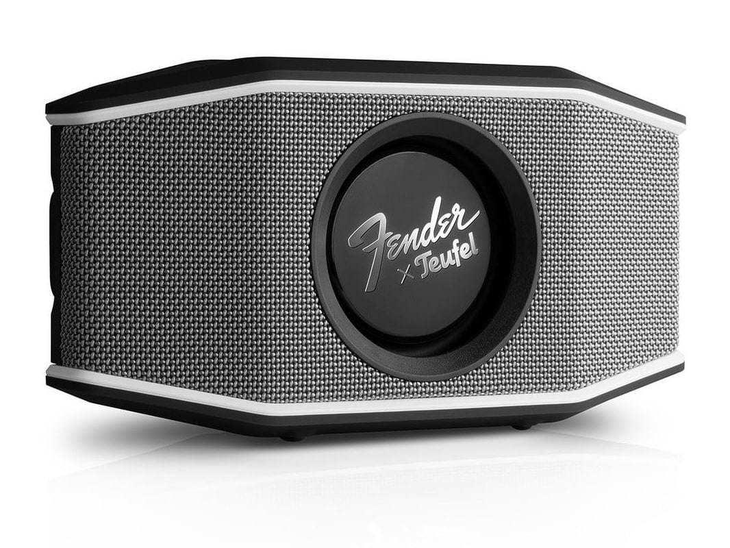 Teufel - ROCKSTER GO 2 Fender Edition Portable Speakers - Steel Black