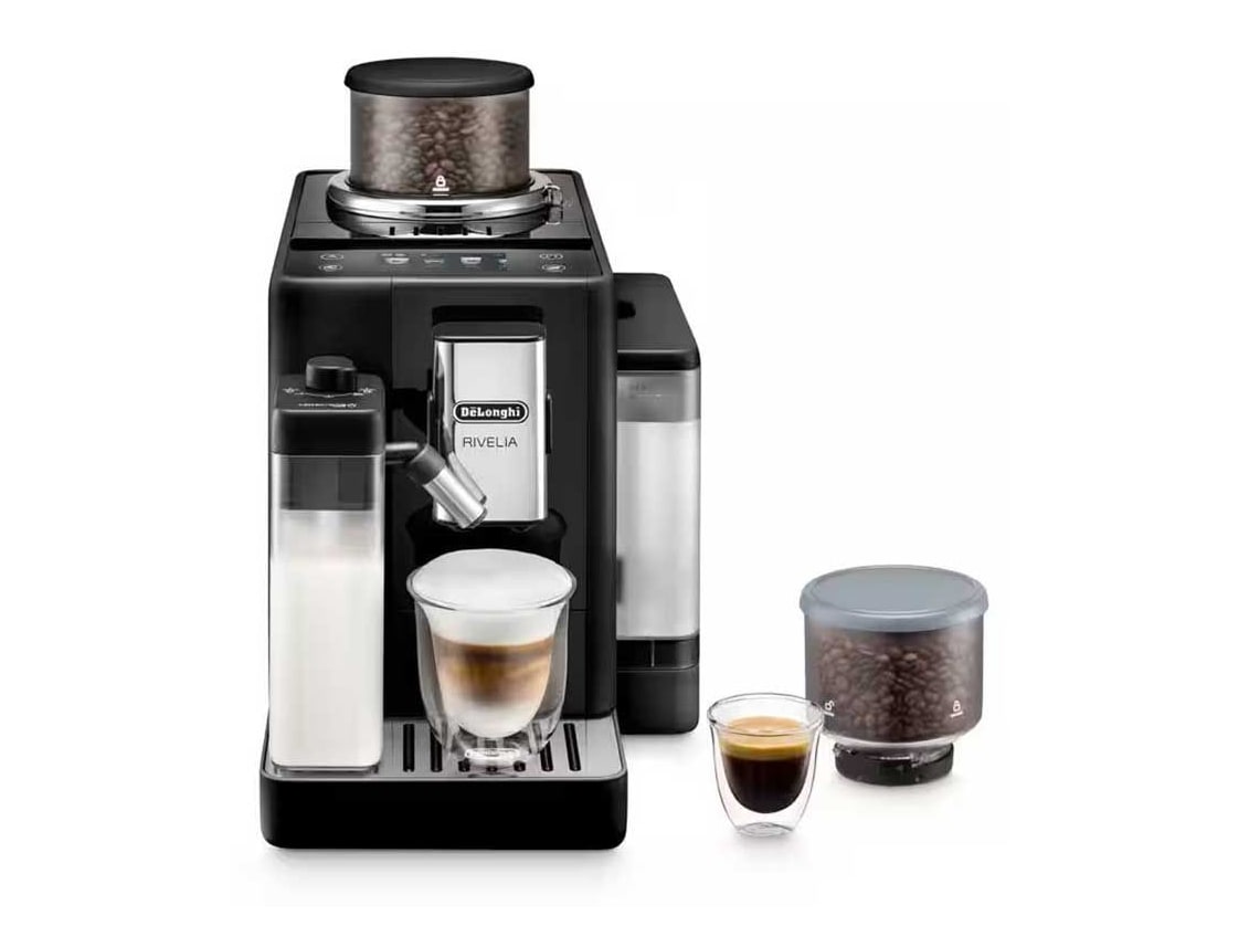 De'Longhi - Rivelia Automatic Coffee Maker Onyx Black Coffee Makers