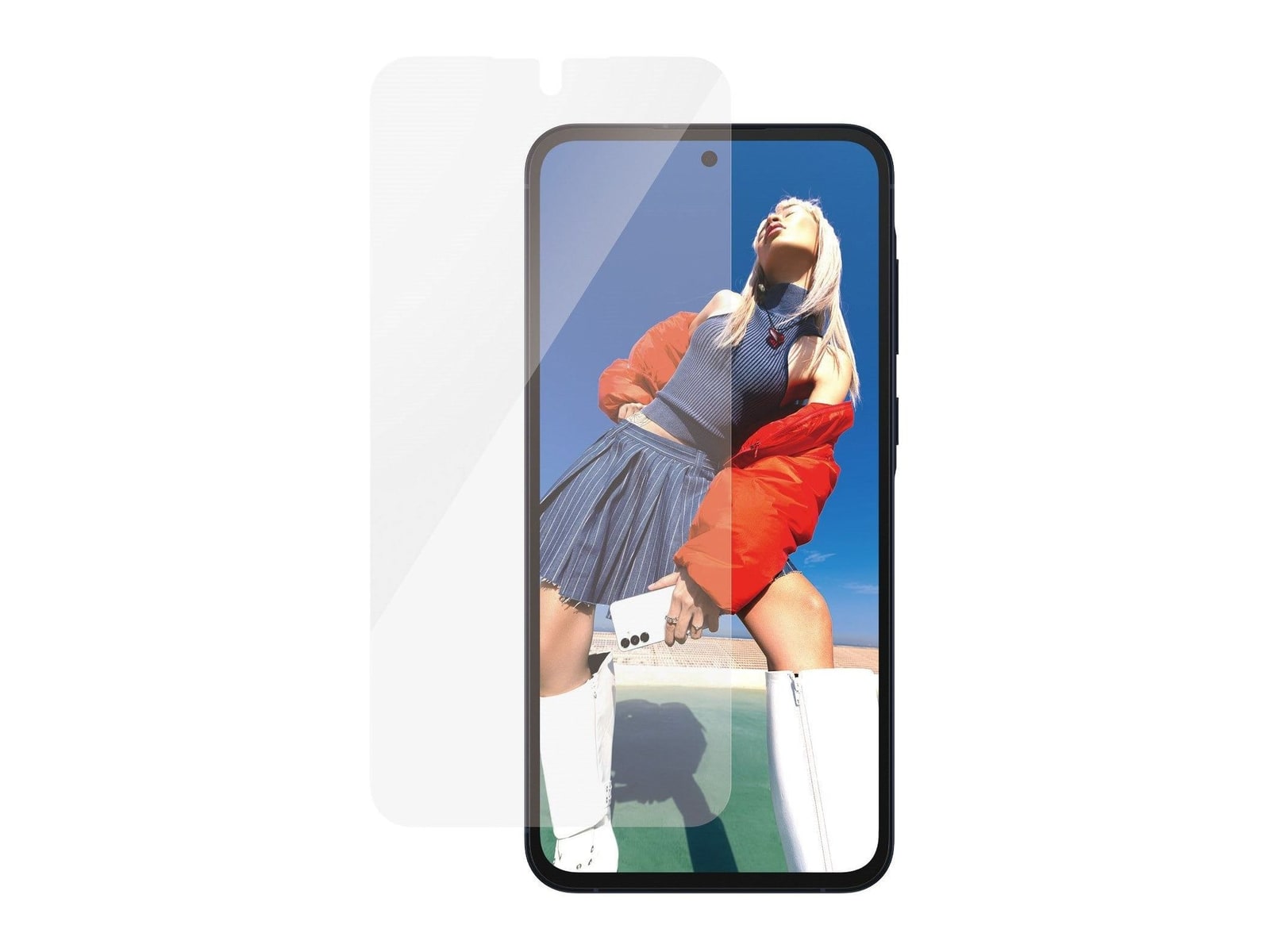 PanzerGlass - Screen Protector Samsung Galaxy A55 5G Ultra-Wide Fit w. EasyAligner