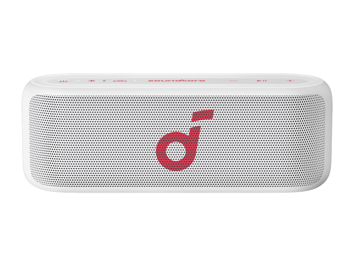 Soundcore - Select 2S Bluetooth Portable Speakers - Pearl White