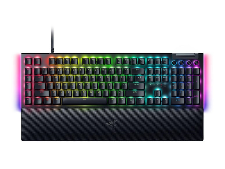 Razer - BlackWidow V4 Snap Tap Mechanical Keyboards - Black