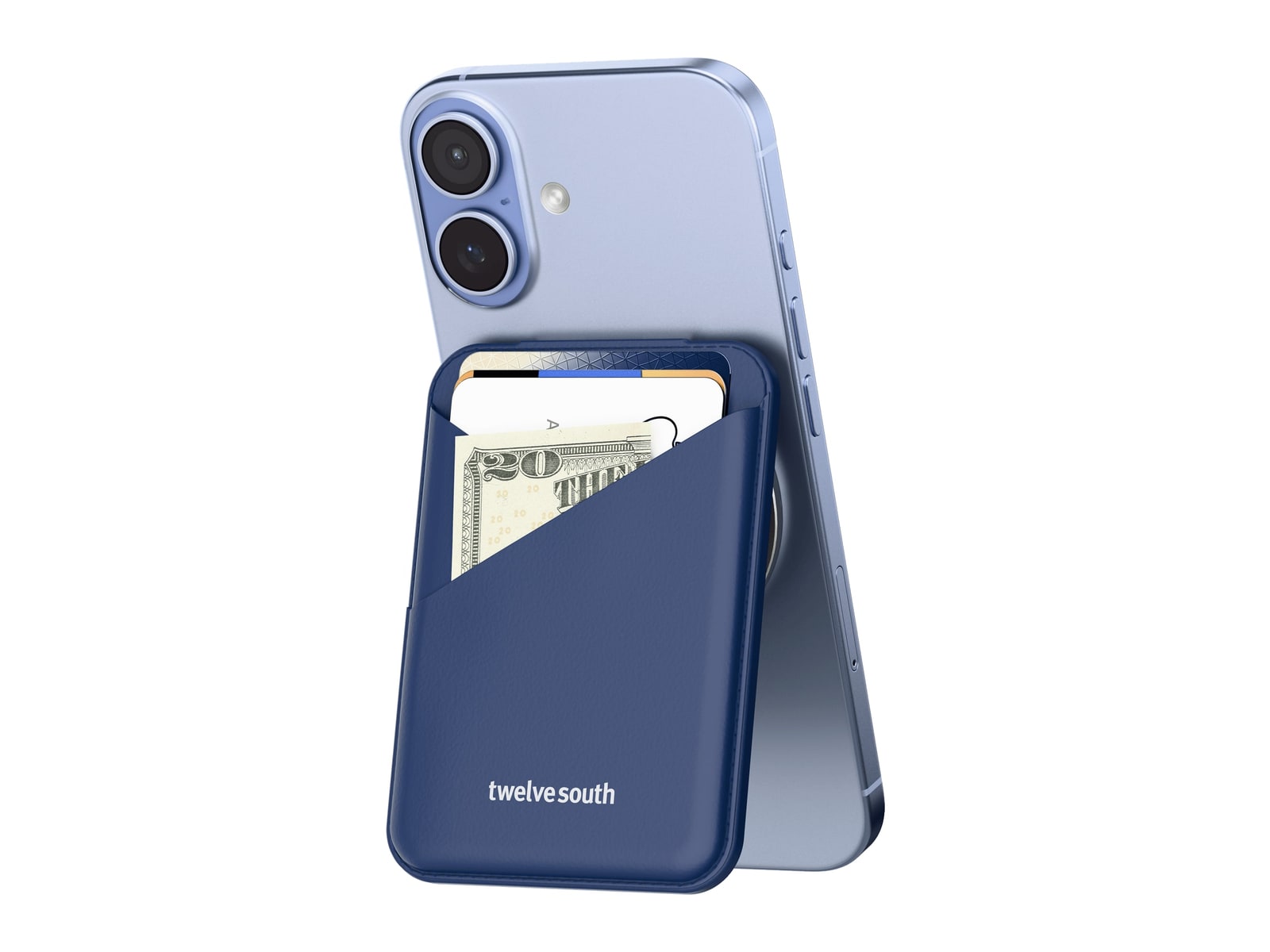 Twelve South - MagFold Wallet Stand - Coastal Blue