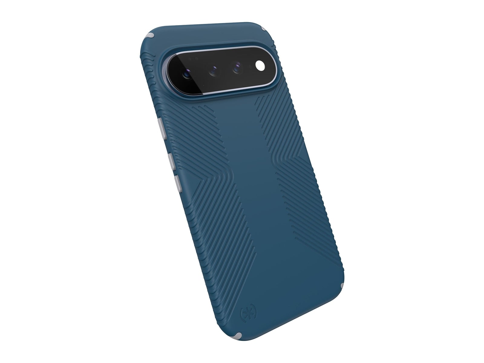 Speck - Presidio2 Grip Magnet - Pixel 11 Pro XL - Deep Sea/Silver Metallic