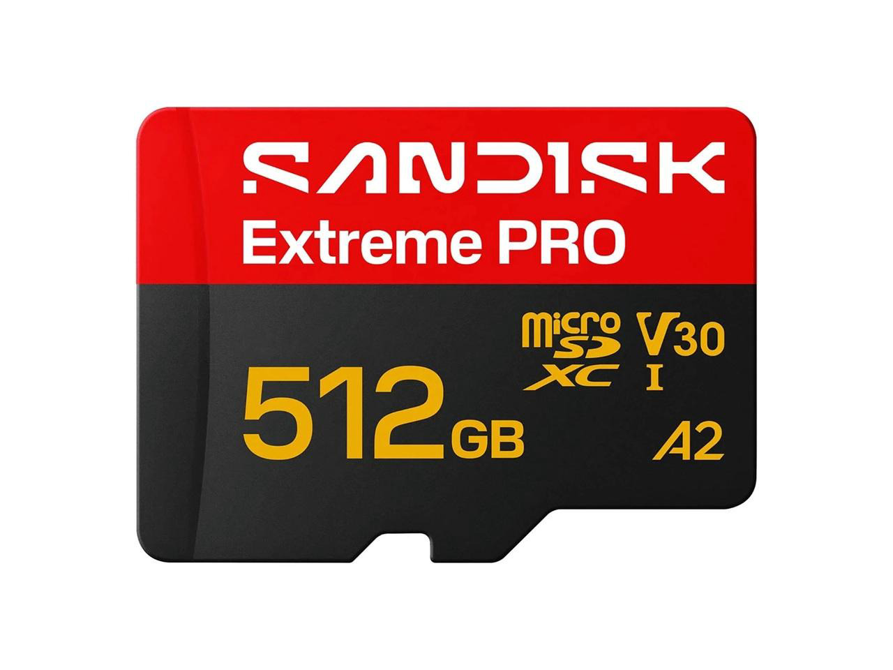 SanDisk - Extreme PRO microSDXC 250MB/s 512GB Storage Drives - UHS-I