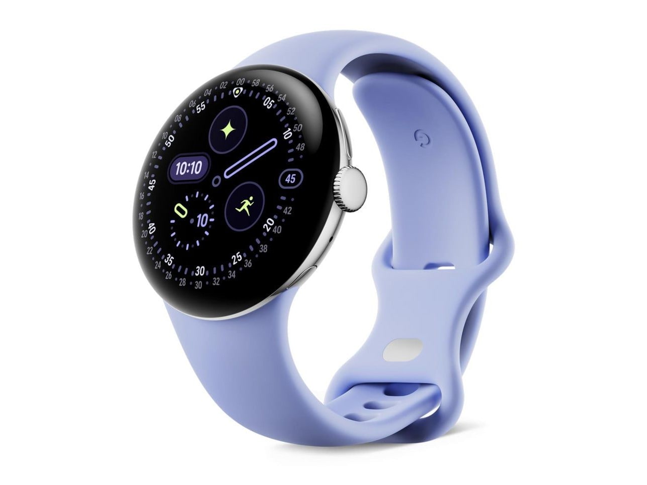 Google - Pixel Watch 4 41mm Wi-Fi Smart Watches - Iris