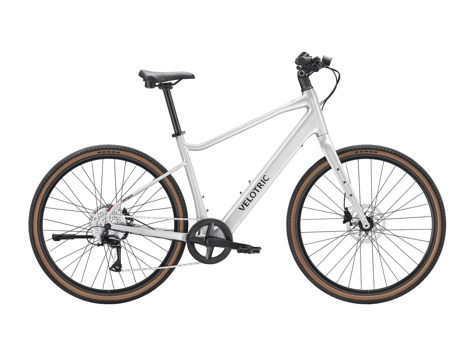 Velotric - Tempo High-Step Large Lightning Silver Electric Bikes