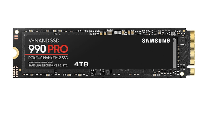 Samsung - 990 PRO 4TB M.2 SSDs - PCIe 4.0 x4 NVMe