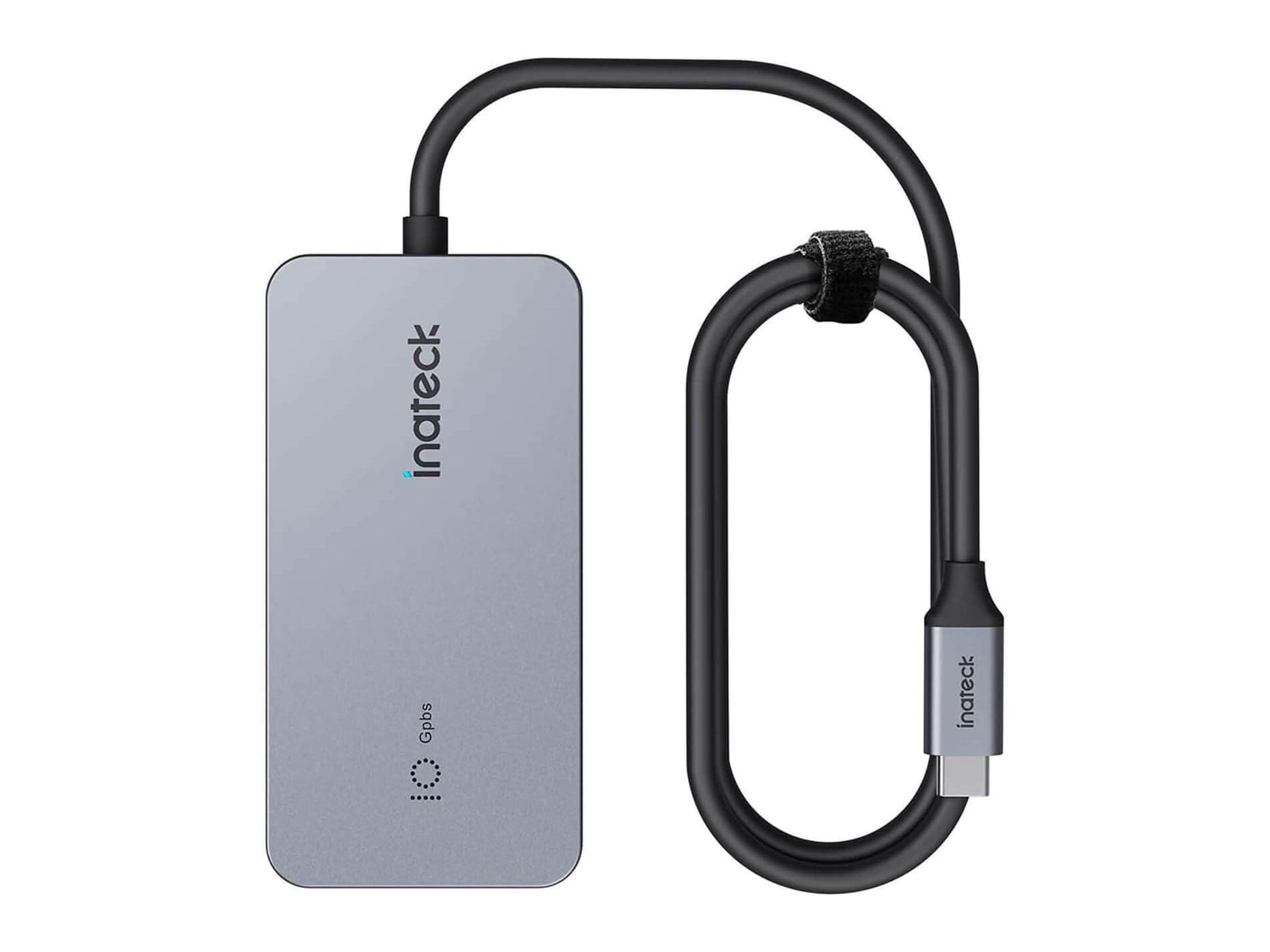 Inateck - HB2027 7-in-1 USB-C USB Hubs - Dark Gray