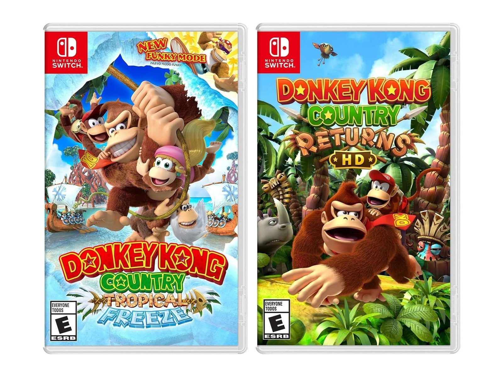 Nintendo - Donkey Kong Country: Tropical Freeze and Donkey Kong Country Returns HD Bundle