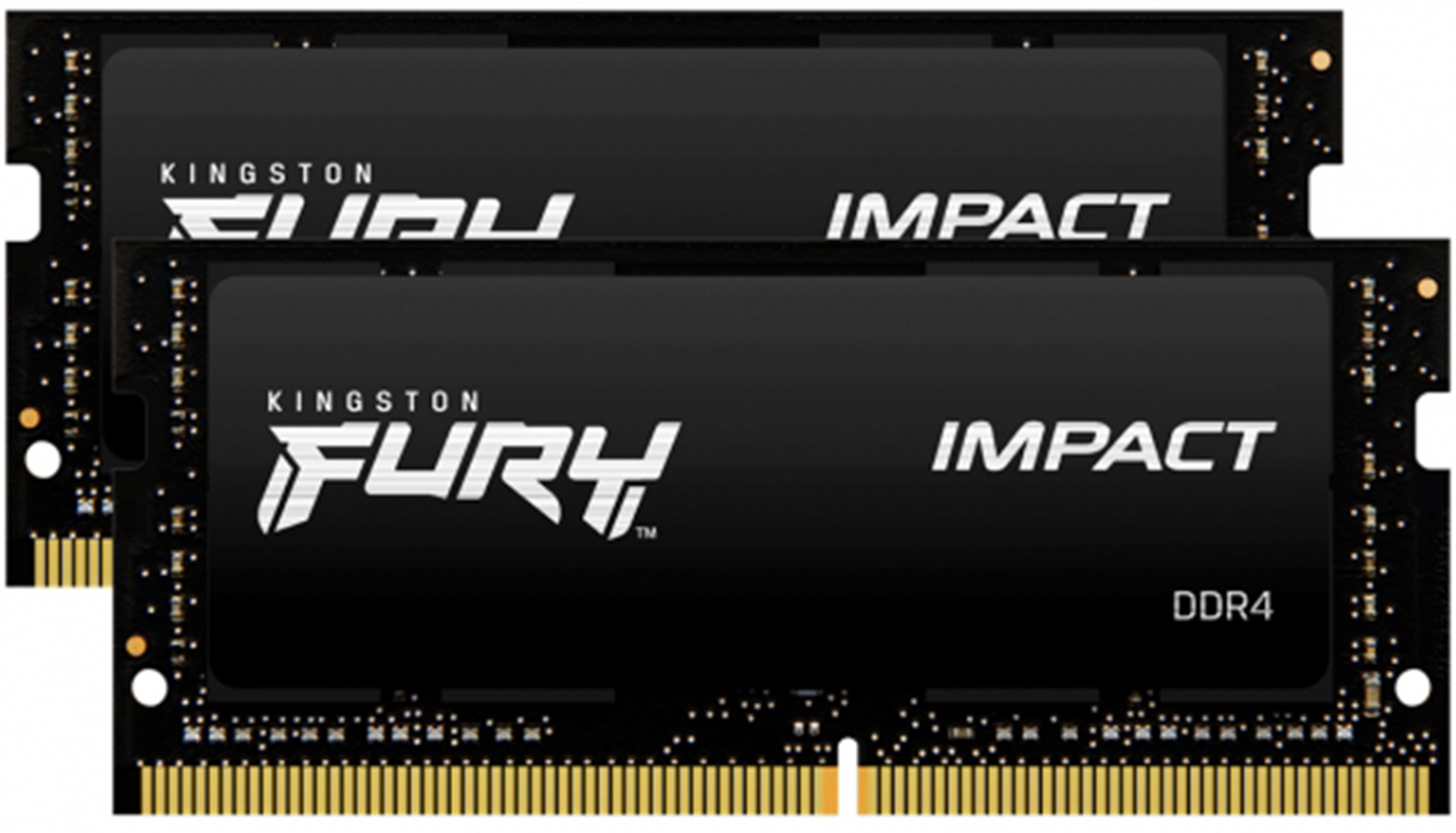 Kingston - FURY Impact RFIB4-32C20K2/32 32GB (2 x 16GB) DDR4 3200 CL20 SO-DIMM Memory (RAM)