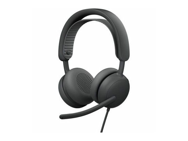 Logitech - Zone Wired 2 On-Ear Headphones - Gray