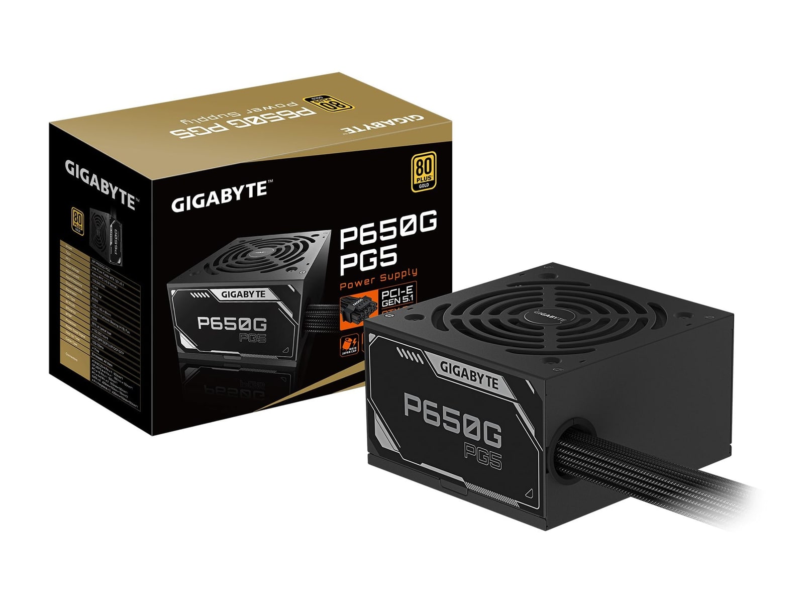 Gigabyte - P650G PG5 650W Power Supplies