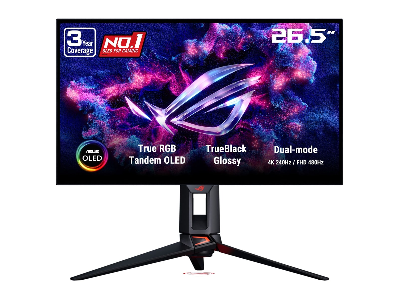 ASUS - 26.5" ROG Swift PG27UCWM 4K UHD 240Hz OLED Monitors