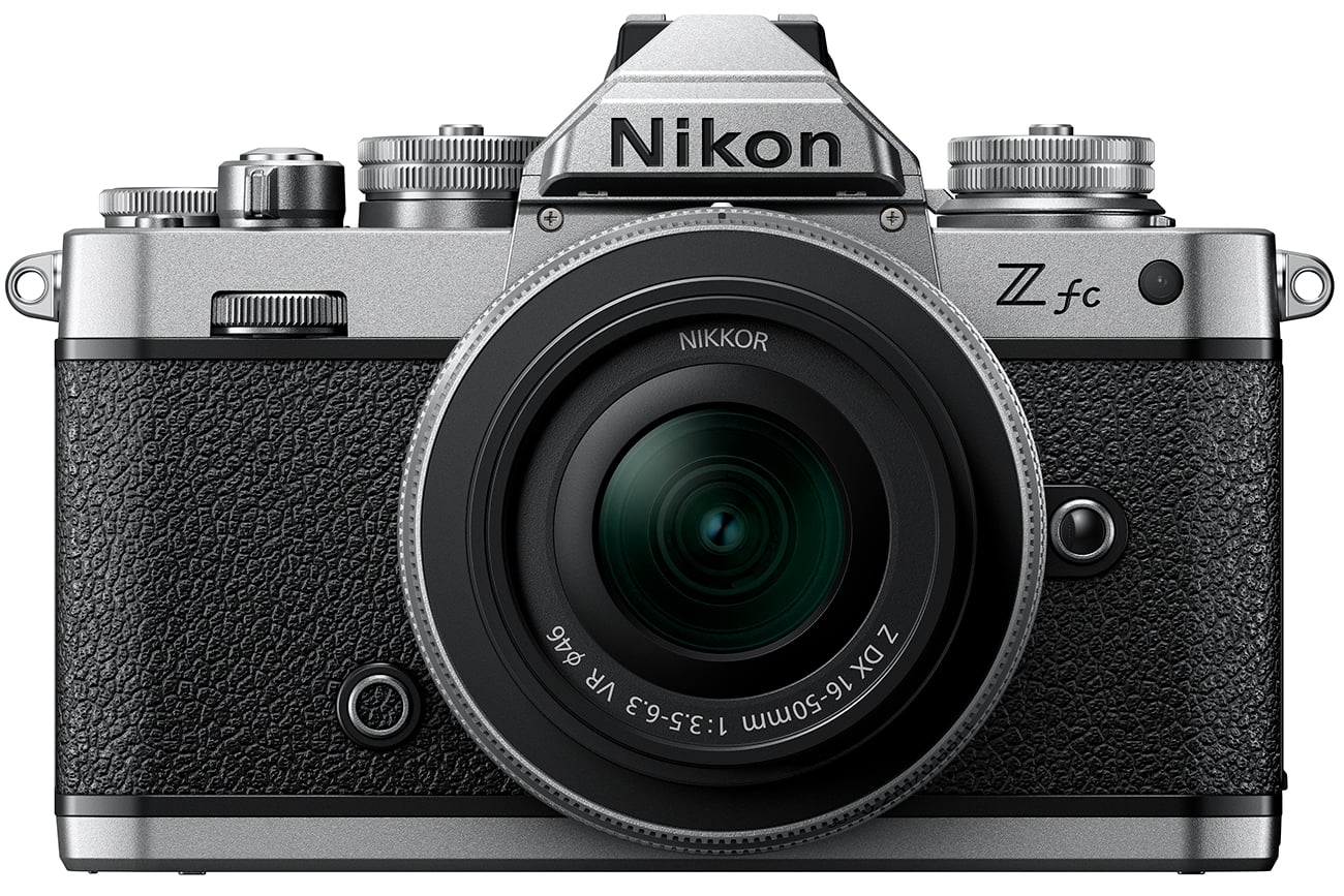 Nikon - Z fc 20.9MP Mirrorless Cameras with 16-50mm f/3.5-6.3 VR Lens - Silver