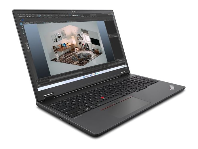 Lenovo - ThinkPad P16v Gen 1 (AMD) 16" - AMD Ryzen PRO 7840HS chip - 16GB Memory - 512GB SSD - Black