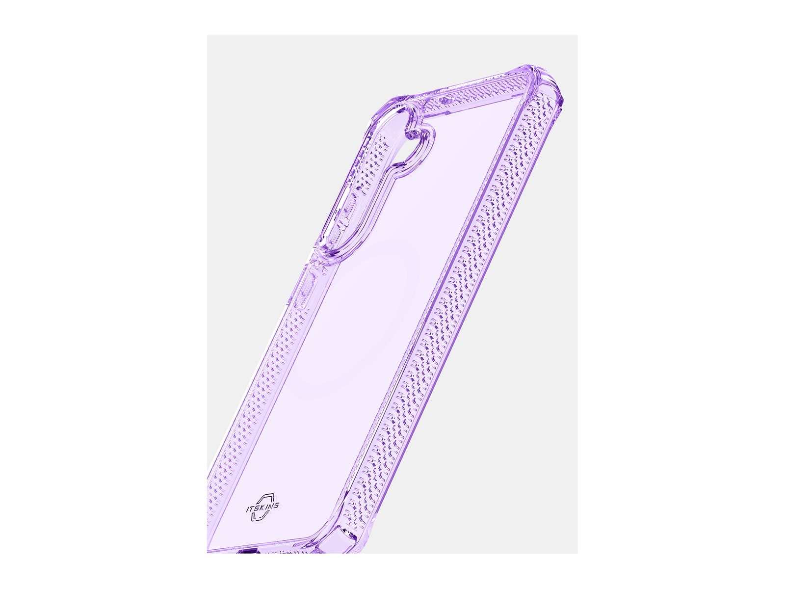 ITSKINS - HYBRID R Clear - Galaxy S25 FE - Light Purple And Transparent