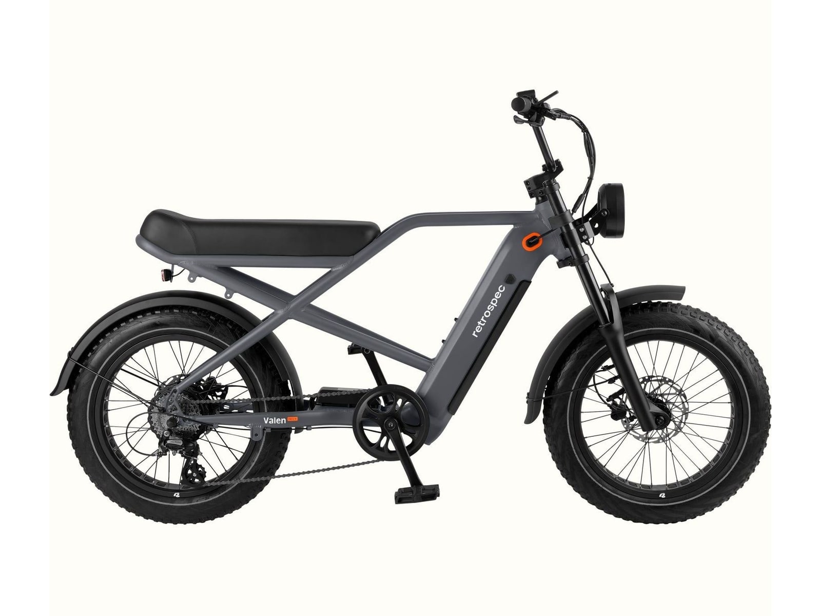 Retrospec - Valen Rev Plus Matte Black Electric Bikes