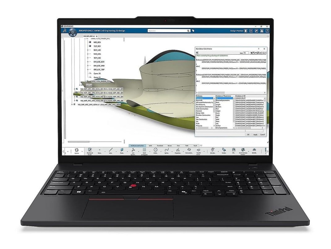 Lenovo - ThinkPad P16s Gen 4 (AMD) Copilot+ PC 16" - AMD Ryzen AI 7 PRO 350 chip - 32GB Memory - 1TB SSD - Black