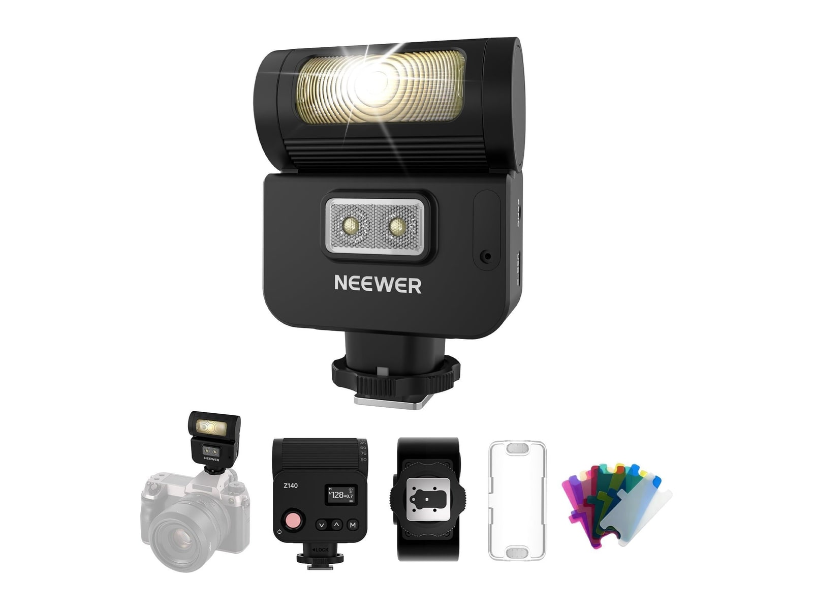 Neewer - Z140 16Ws Mini Camera Flash Light Camera Accessories