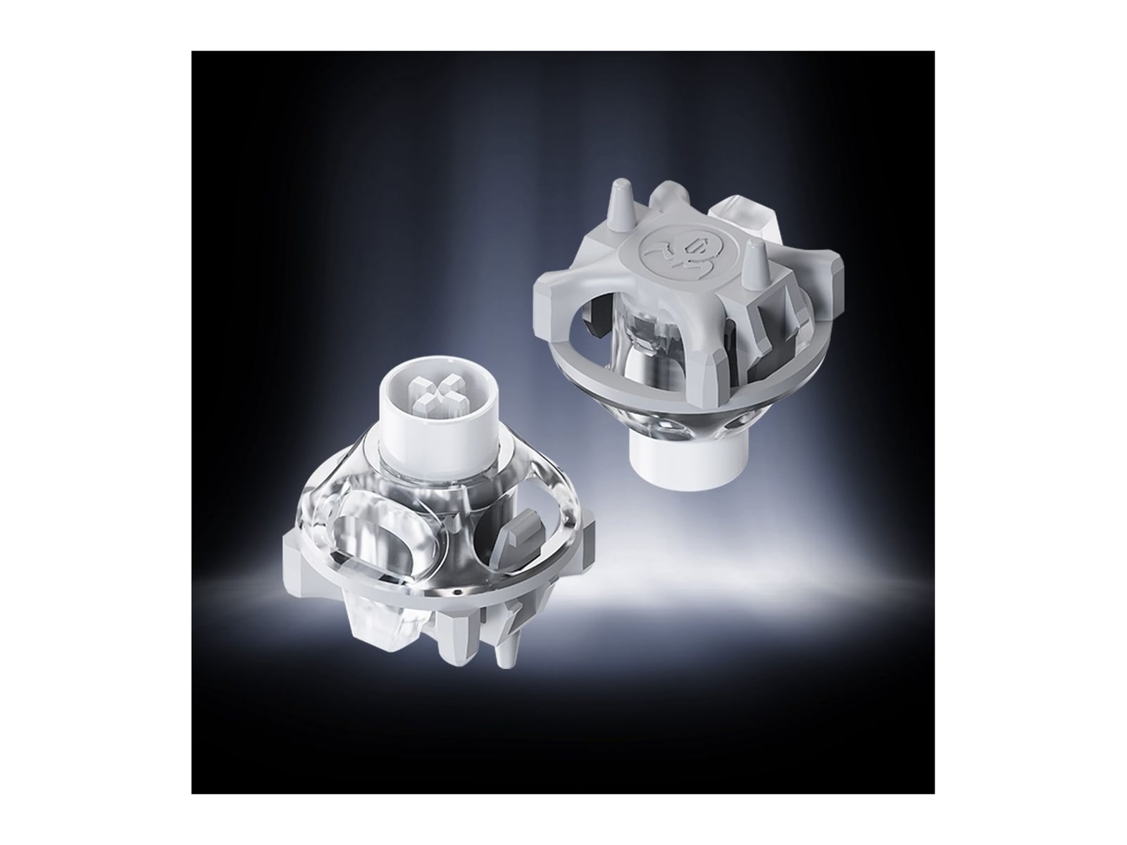 GravaStar - UFO Magnetic Switch 65pcs Jar Pack - White