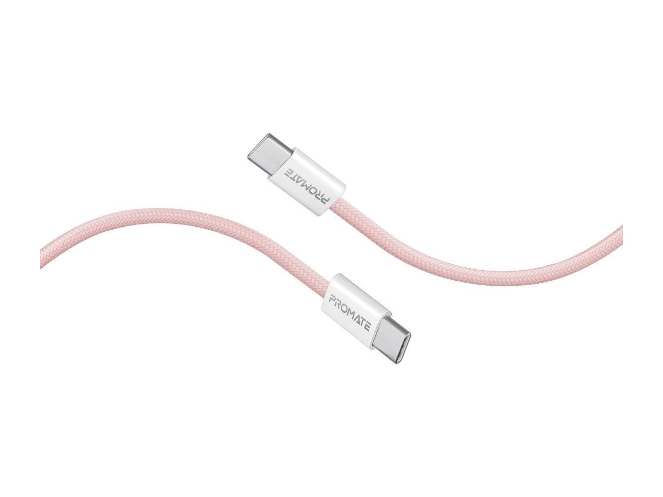 Promate - EcoLine-CC200 Pink USB-C Cables