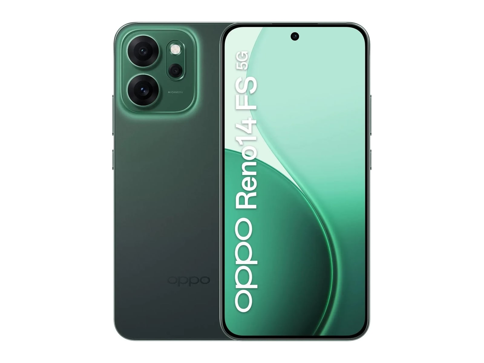 OPPO - Reno14 FS 5G 512GB - Green