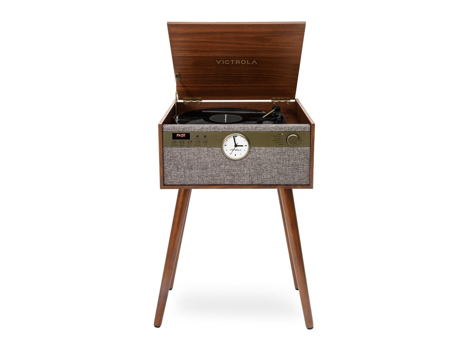 Victrola - Century Signature Plus Bluetooth Turntables & CD Players - Walnut