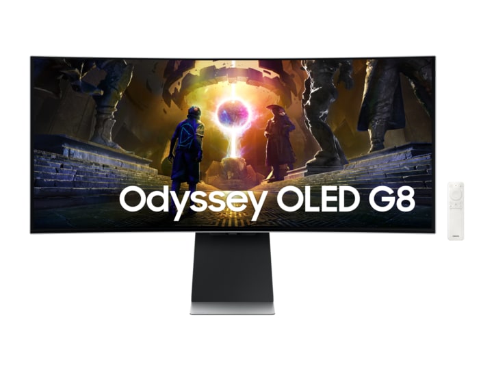 Samsung - 34" Odyssey OLED G8 S34DG850S UWQHD 175Hz Ultrawide Monitors (EU)