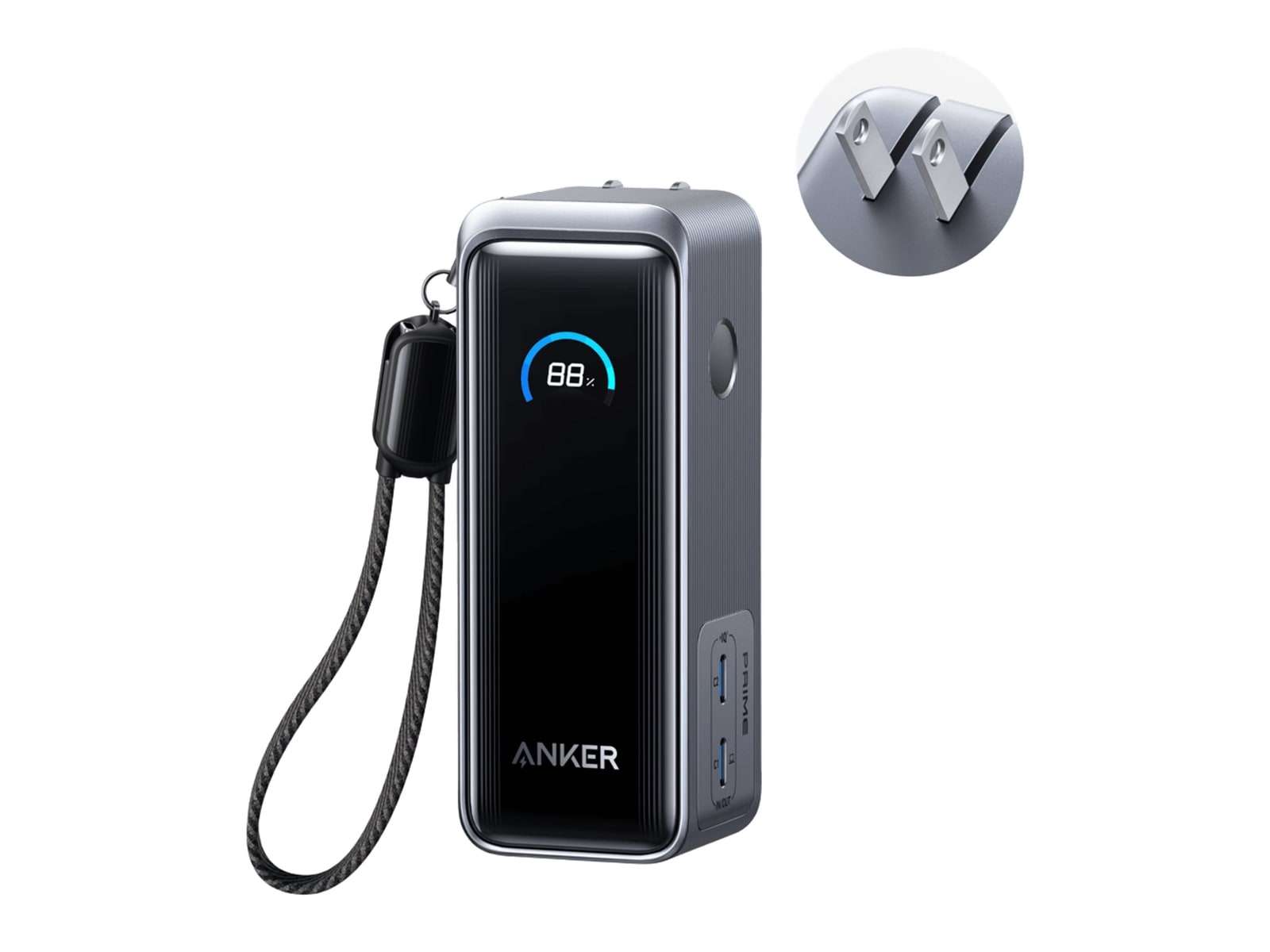 Anker - Prime Power Bank (9.6K, 65W, Fusion) Power Banks